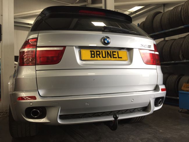 BMW X5 Towbar supplied and fitted by Brunel Autoelectrics and Towbars